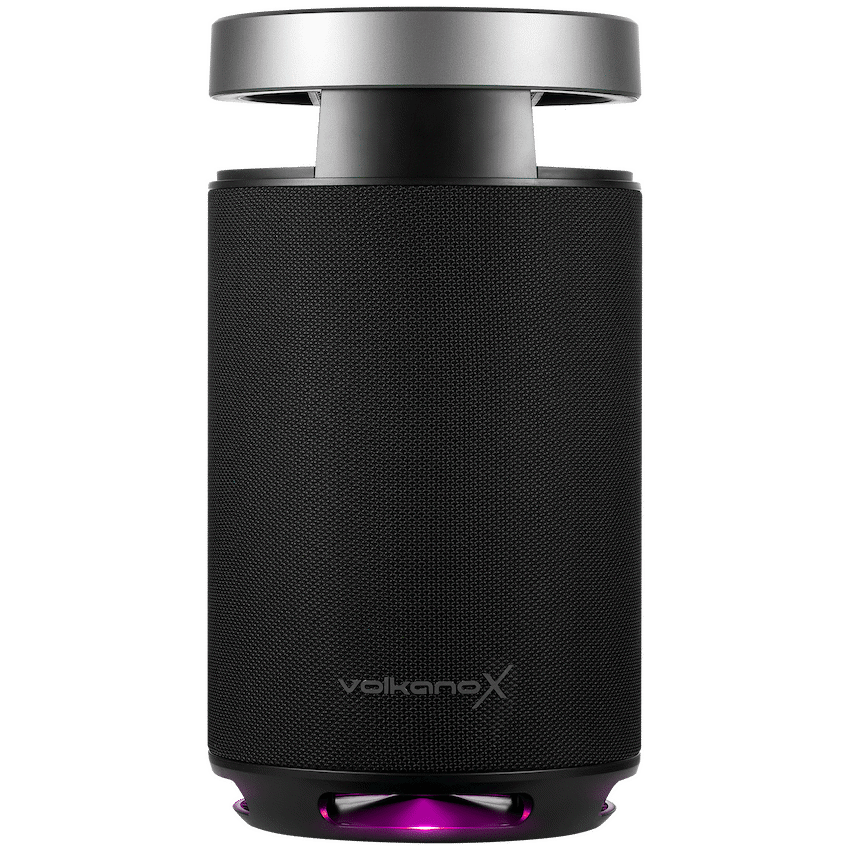 VolkanoX S800 Portable Bluetooth Party Speaker - Black - Black - Audio