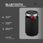 VolkanoX S800 Portable Bluetooth Party Speaker - Black - Black - Audio