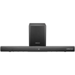 VolkanoX Supersonic 2 Series 2.1 200w Soundbar System with Wireless Subwoofer - Black - Black - Audio