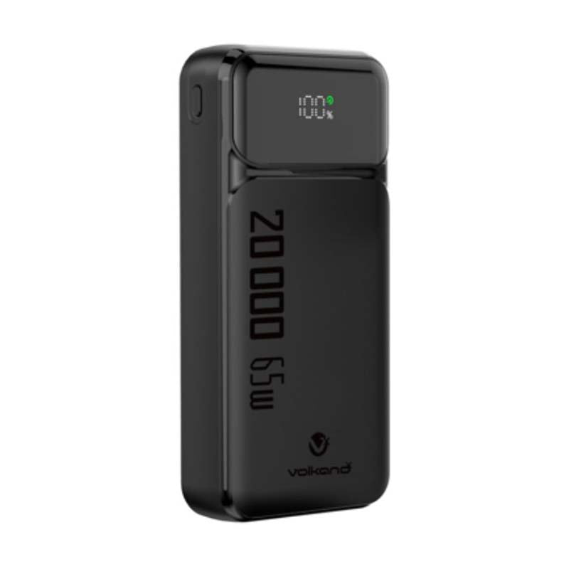 VolkanoX Vitality Series 65W 20000mAh Power Bank - Grey - Grey