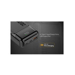 VolkanoX Vitality Series 65W 20000mAh Power Bank - Grey - Grey