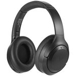 VolkanoX VXH100 Bluetooth Headphones with ANC - Black - Black - Audio
