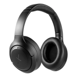VolkanoX VXH100 Bluetooth Headphones with ANC - Black - Black - Audio