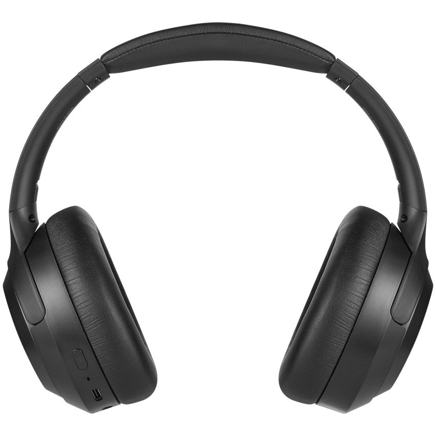 VolkanoX VXH100 Bluetooth Headphones with ANC - Black - Black - Audio
