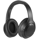 VolkanoX VXH100 Bluetooth Headphones with ANC - Black - Black - Audio