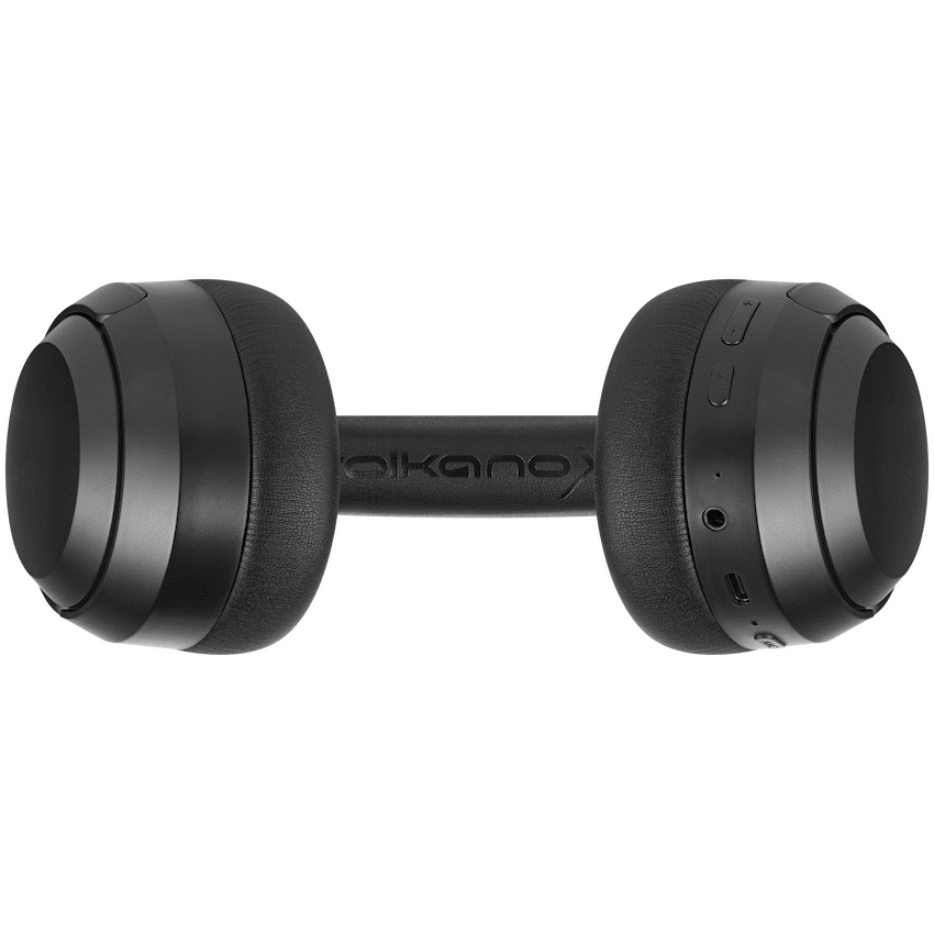 VolkanoX VXH100 Bluetooth Headphones with ANC - Black - Black - Audio