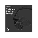 VolkanoX VXH300 Hybrid Active Noise Cancelling Bluetooth Headphones - Black - Black