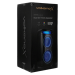 VolkanoX VXP200 Dual 6.5’’ Party Speaker - Black - Black - Audio