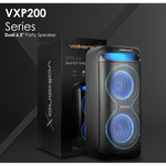 VolkanoX VXP200 Dual 6.5’’ Party Speaker - Black - Black - Audio