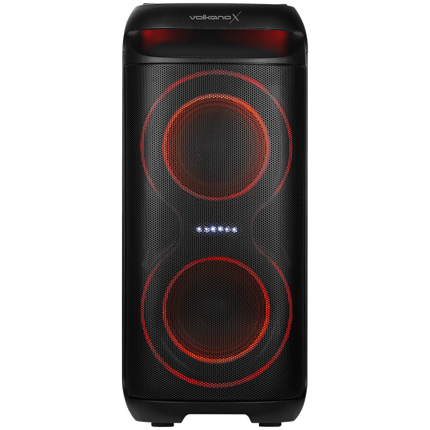 VolkanoX VXP200 Dual 6.5’’ Party Speaker - Black - Black - Audio