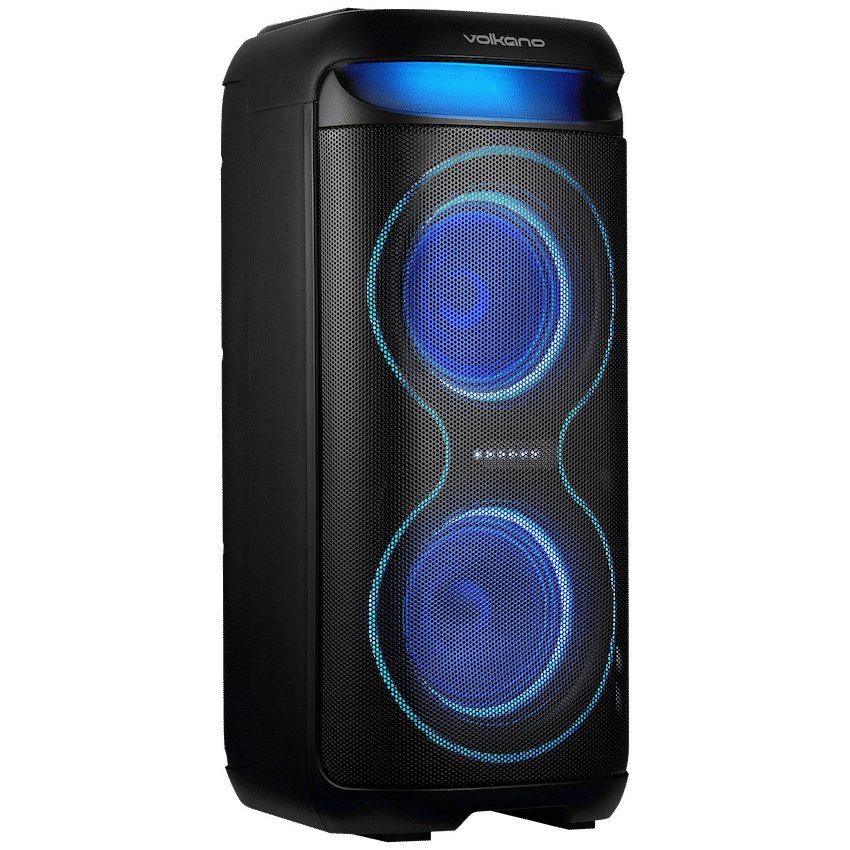 VolkanoX VXP200 Dual 6.5’’ Party Speaker - Black - Black - Audio
