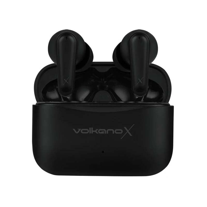 VolkanoX VXT100S True Wireless Active Noise Cancelling Earphones - Black - Black
