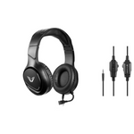 VX Gaming Blaze Series Gaming Headset - Black - Black