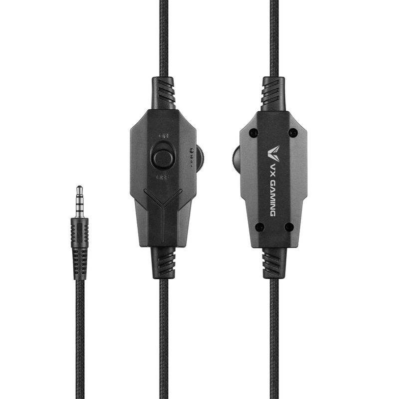 VX Gaming Blaze Series Gaming Headset - Black - Black