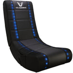 VX Gaming Electra Series Rocking Gaming Chair with LED Lights