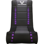 VX Gaming Electra Series Rocking Gaming Chair with LED Lights