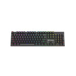 VX Gaming Floki RGB Full Mechanical Keyboard - Black - Black
