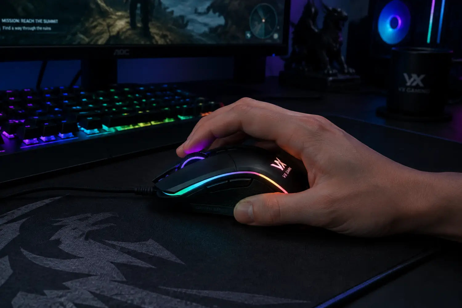 VX Gaming Griffin Series Wired Gaming Mouse