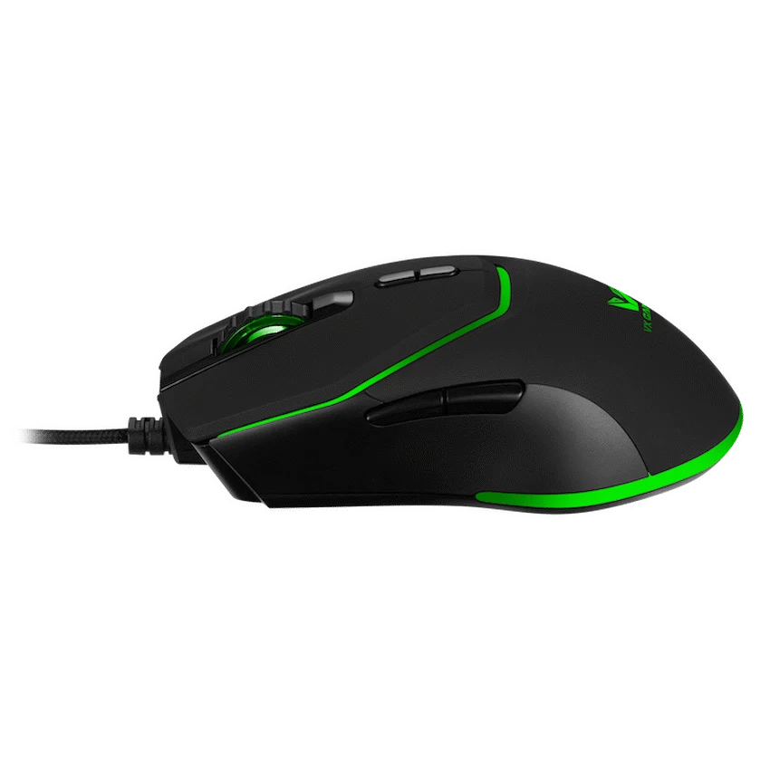 VX Gaming Griffin Series Wired Gaming Mouse - Black - Gaming
