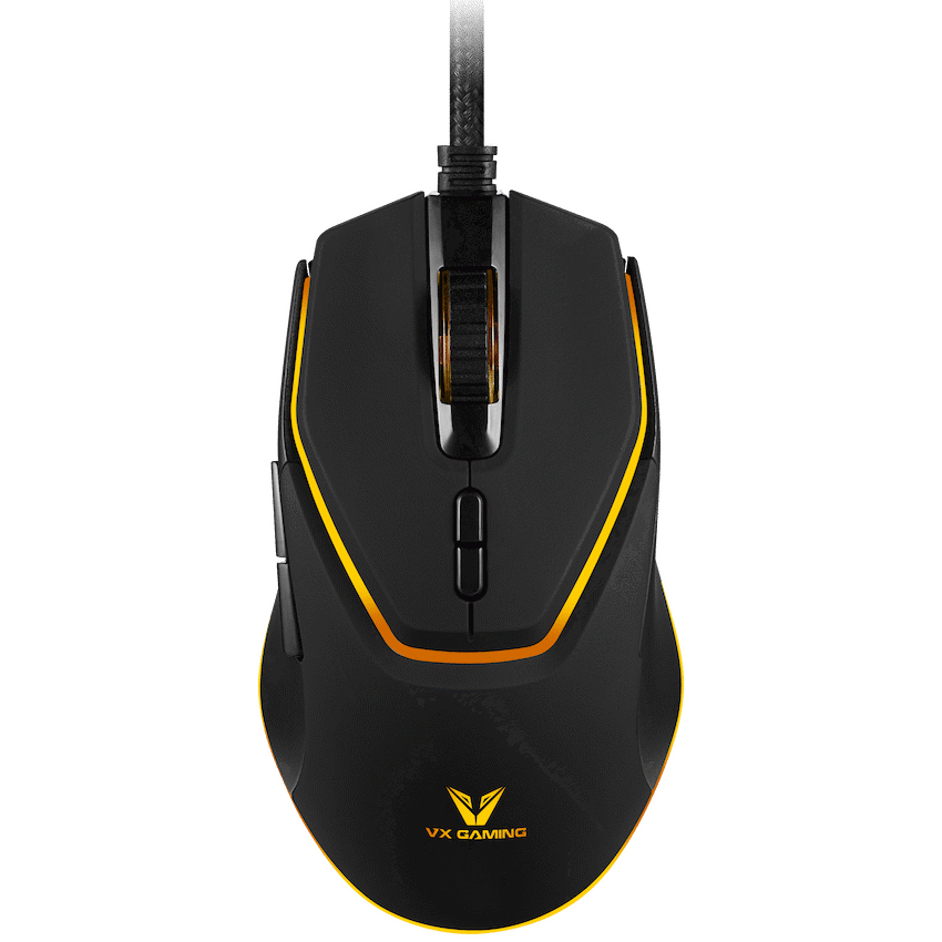 VX Gaming Griffin Series Wired Gaming Mouse - Black - Gaming