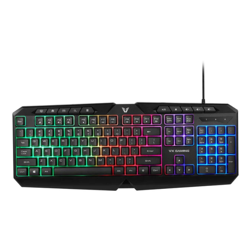 VX Gaming Heracles Series 4-in-1 Gaming Combo - Black - Black