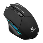 VX Gaming Kratos Series Wireless Rechargeable RGB Gaming Mouse - Black - Black