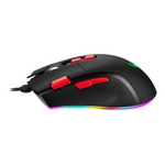VX Gaming Morpheus Series Wired RGB Mouse With Braided Cable - Black - Black
