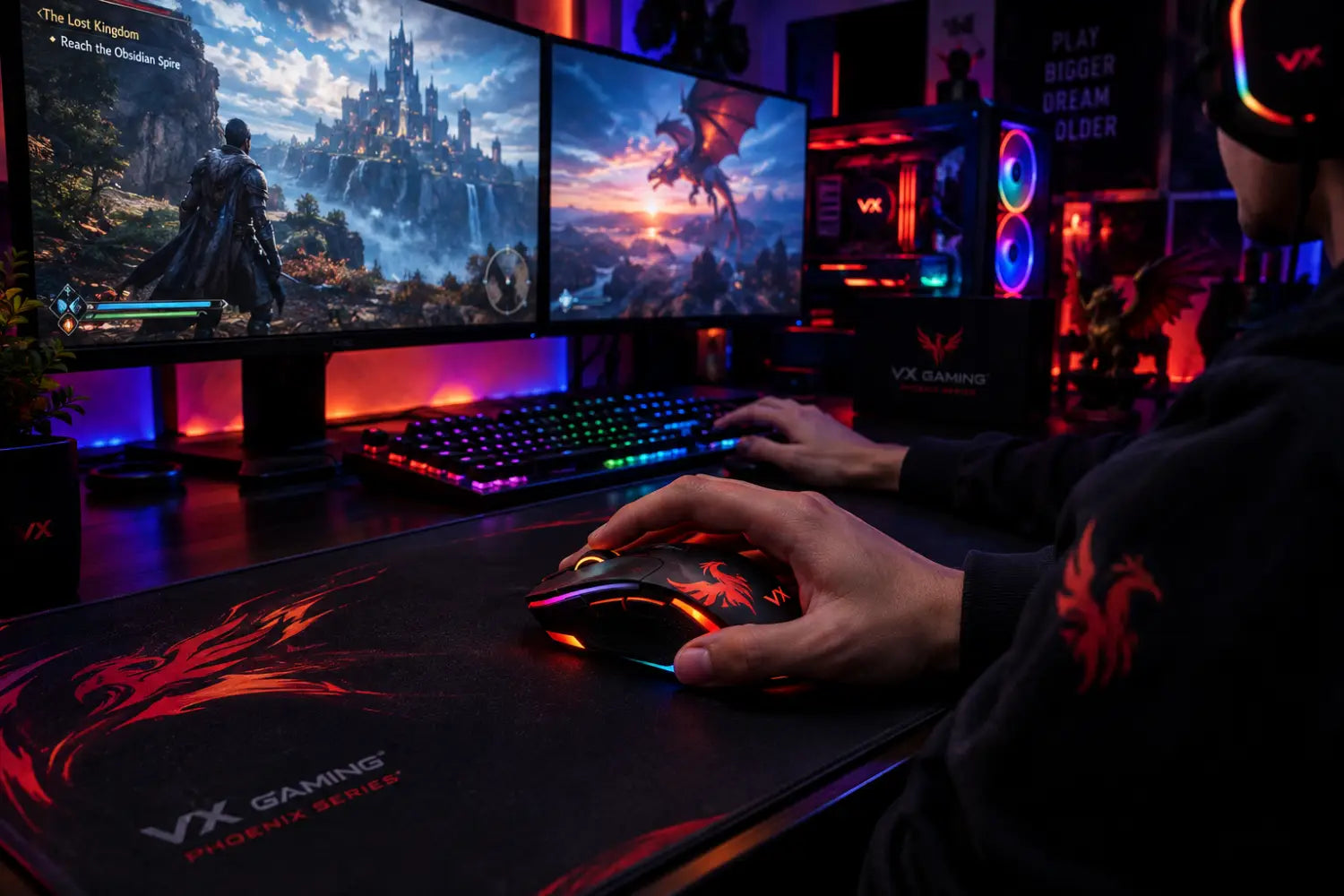 VX Gaming Phoenix Series Wireless Gaming Mouse