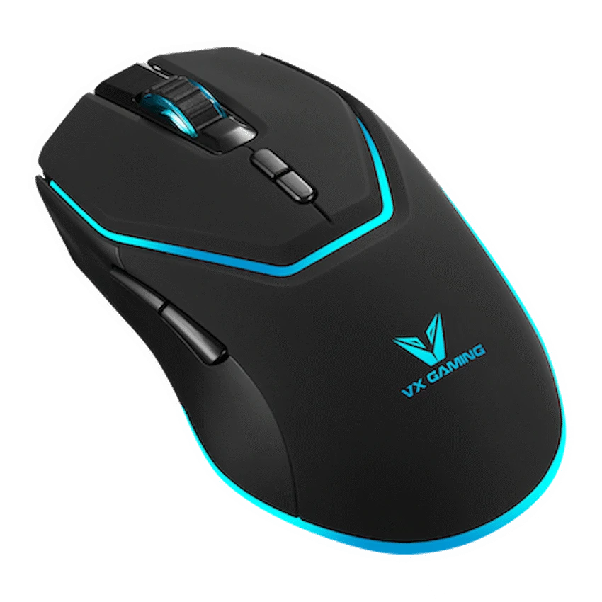 VX Gaming Phoenix Series Wireless Gaming Mouse - Black - Gaming