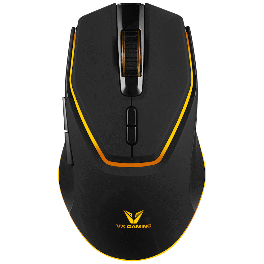 VX Gaming Phoenix Series Wireless Gaming Mouse - Black - Gaming