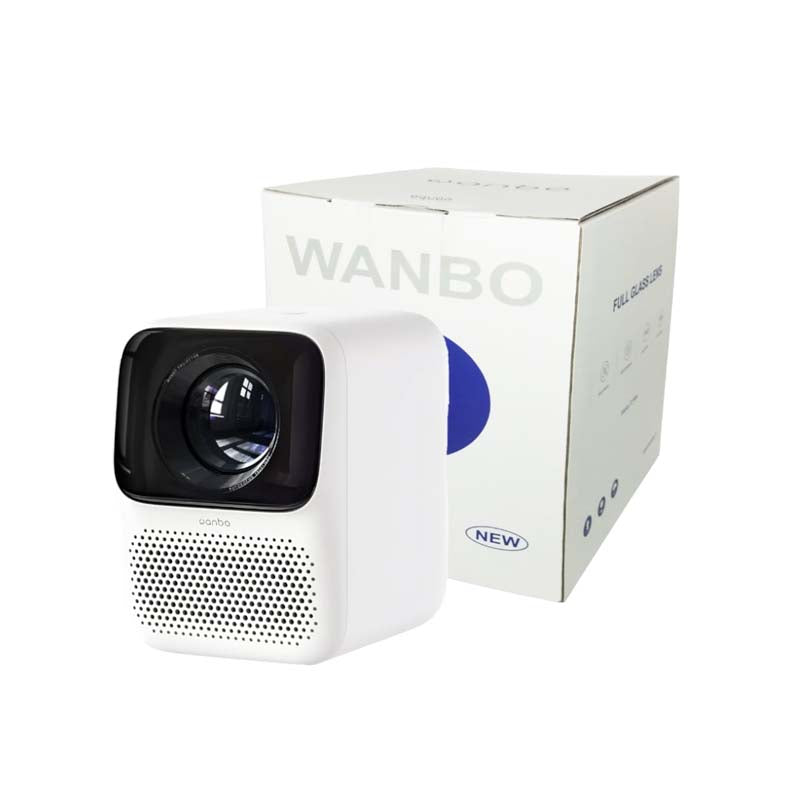 Wanbo T2 Max FHD Android 9.0 Smart Projector - White - White