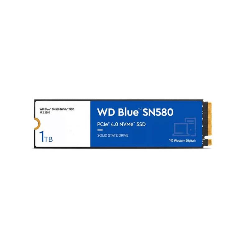 Western Digital SN580 1TB NVME M.2 Internal SSD - Blue - Blue
