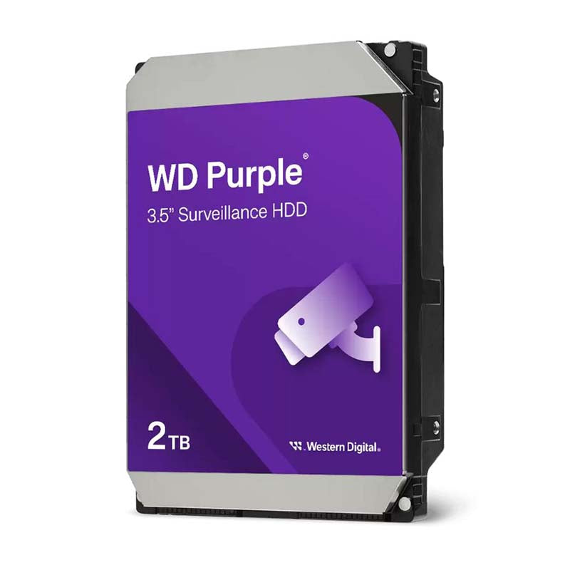Western Digital Surveillance 2TB 3.5 inch SATA Internal Hard Drive - Purple