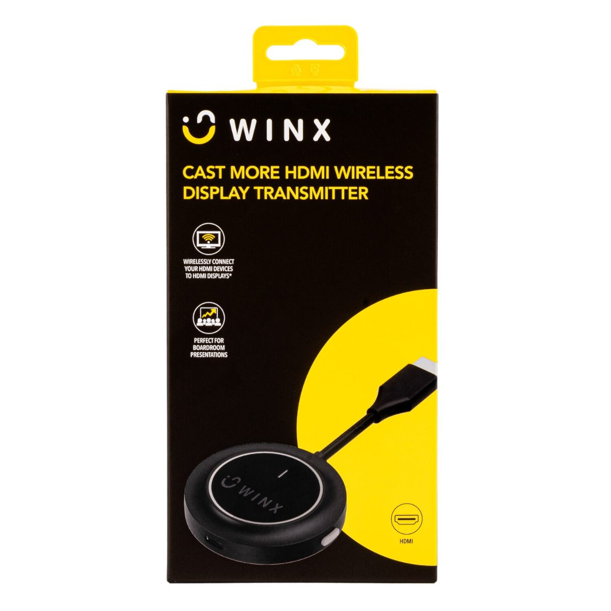 Winx Cast More HDMI Wireless Display Transmitter - Black