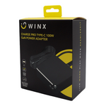 Winx Charge Pro Type-C 100W GaN Power Adapter - Black