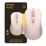WINX CLICK Easy 1600DPI 2.4GHz Wireless Mouse - Pink - Pink