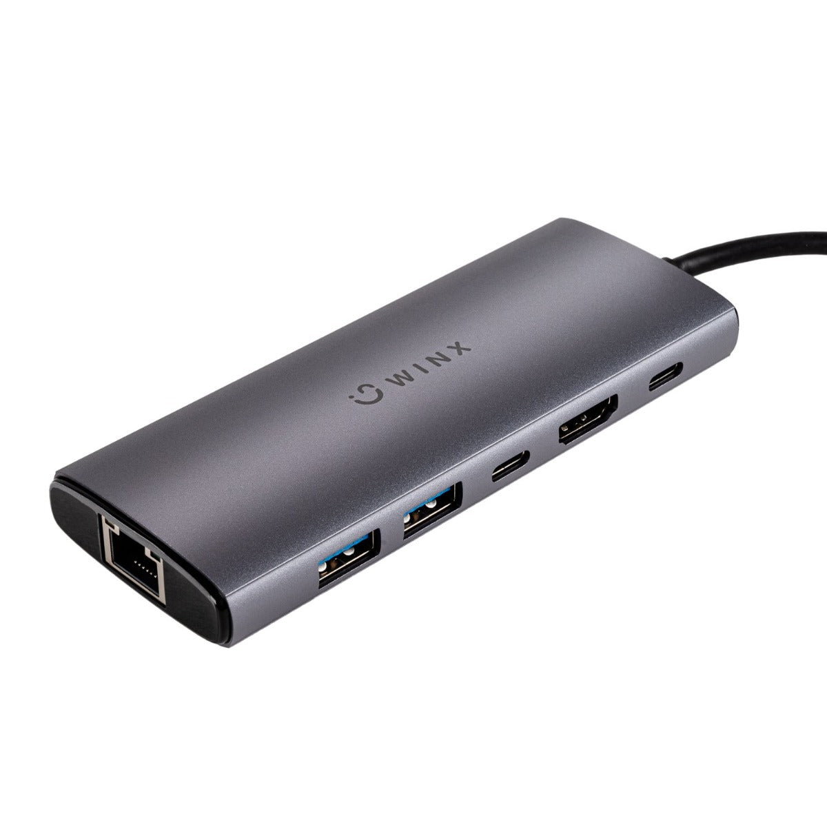Winx Connect Pro 6-In-1 Type C Hub - Grey