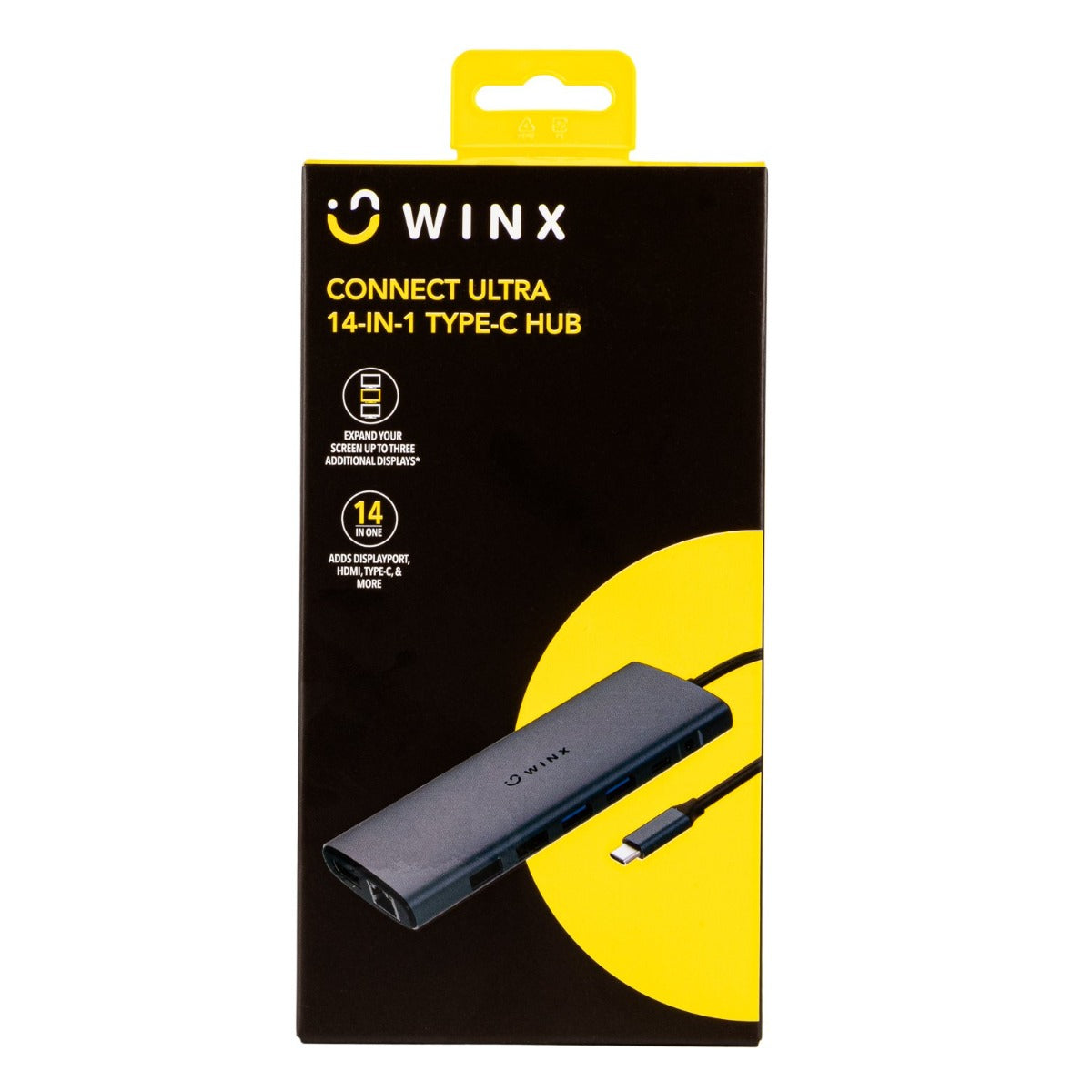 Winx Connect Ultra 14-In-1 Type C Hub - Grey