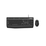 Winx Do Essential Wired Keyboard and Mouse Combo - Black - Black