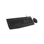 Winx Do Essential Wired Keyboard and Mouse Combo - Black - Black