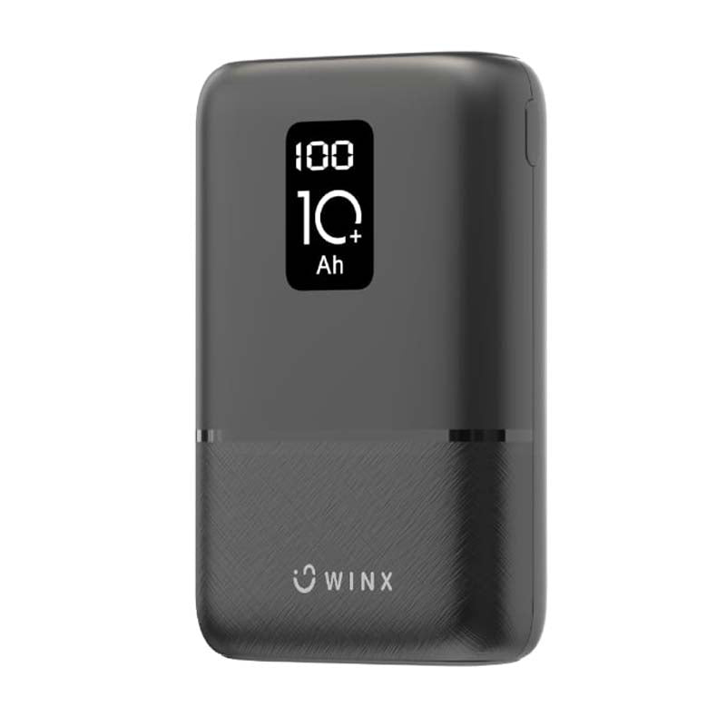 Winx Go Fast 2 10000mAh Power Bank - Black - Black