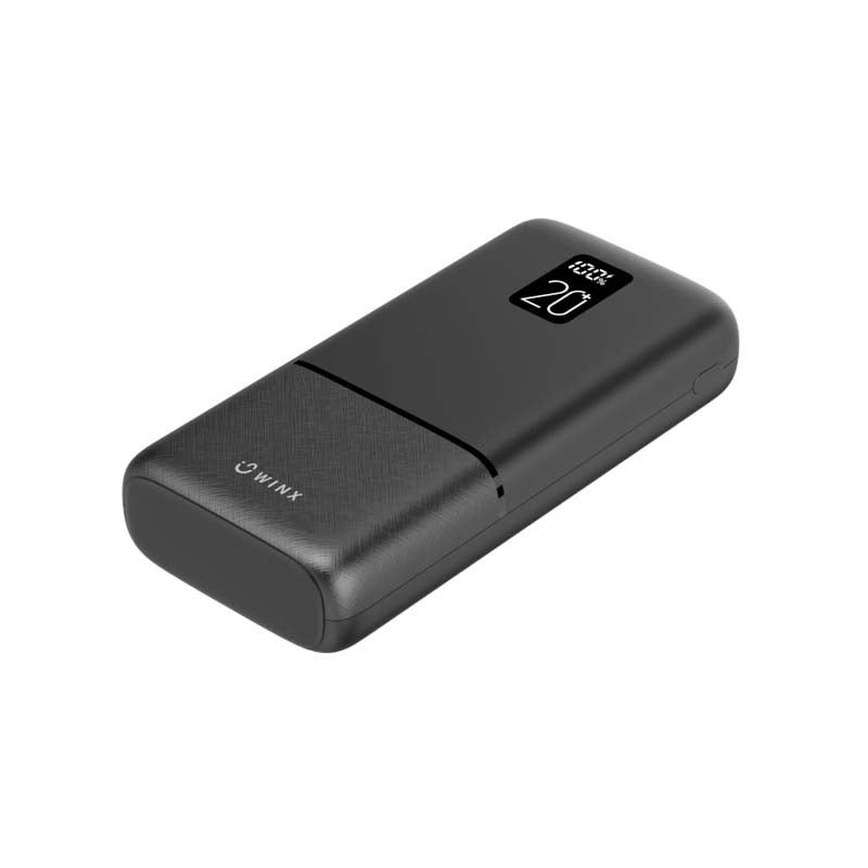 Winx Go Fast 2 20000mAh Power Bank - Black - Black