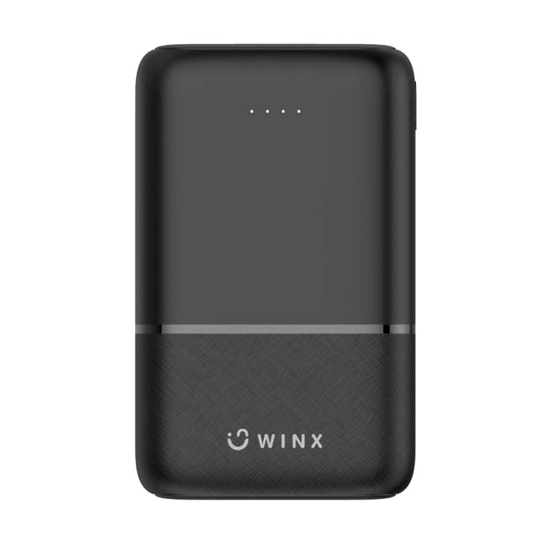 Winx Go Simple 10000mAh Power Bank - Black - Black