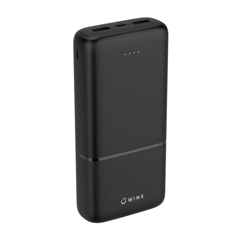 Winx Go Simple 20000mAh Power Bank - Black - Black