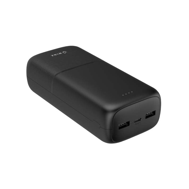 Winx Go Simple 30000mAh Power Bank - Black - Black