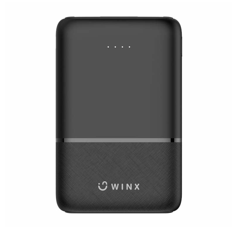 Winx Go Simple 5000mAh Power Bank - Black - Black