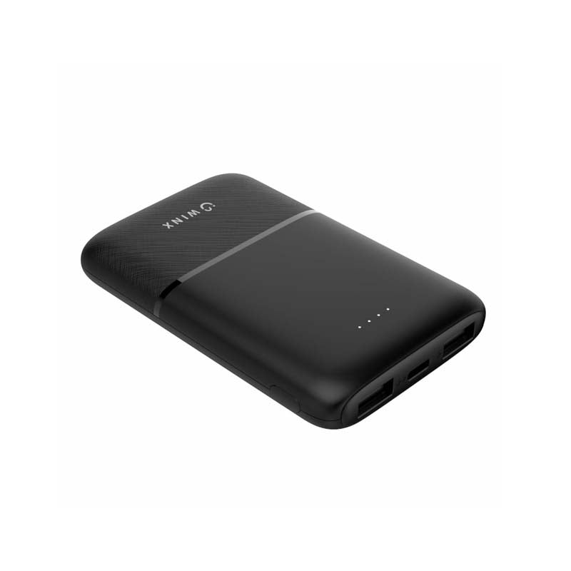 Winx Go Simple 5000mAh Power Bank - Black - Black