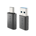 Winx Link Simple Type C And USB Adapter Combo - Grey