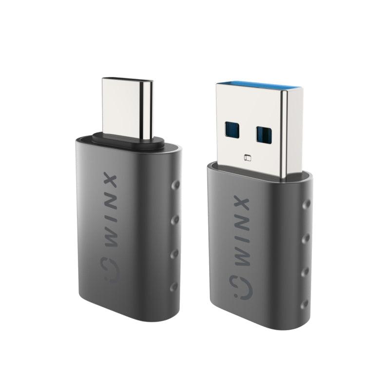 Winx Link Simple Type C And USB Adapter Combo - Grey
