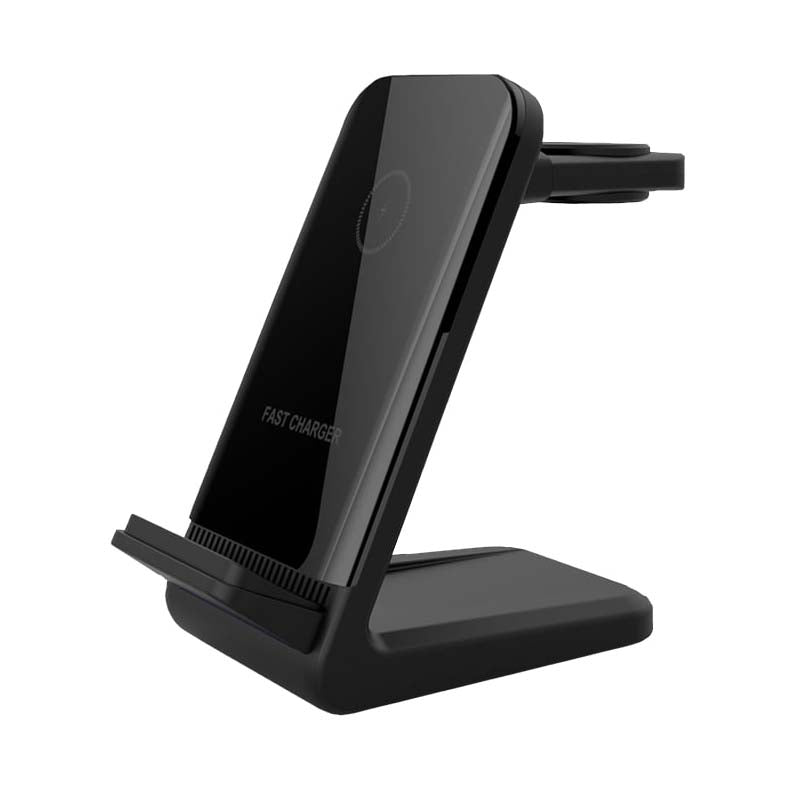 Winx Power Easy Universal 3-in-1 Wireless Charger - Black - Black